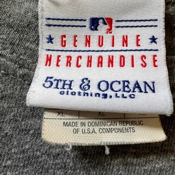 5th & Ocean Cincinnati Reds T Shirt Women Size XL - Picture 4 of 4